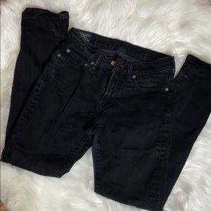 🐇 Men’s Abercrombie black skinny stretch jeans